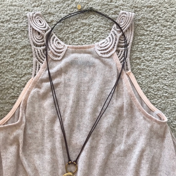 ❤️1 LARGE❤️Crochet Back Tank - Picture 3 of 6